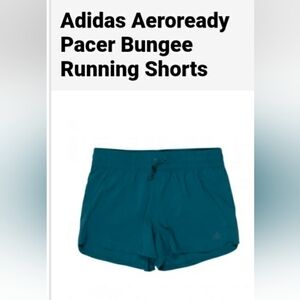 Adidas Aeroready Pacer Bungee Running Shorts, Size L